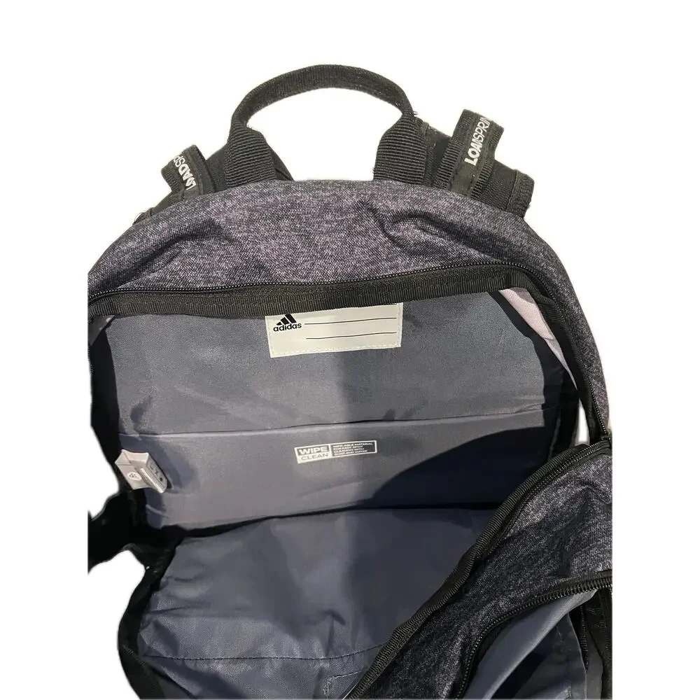 Adidas Black White Excel 6 Backpack